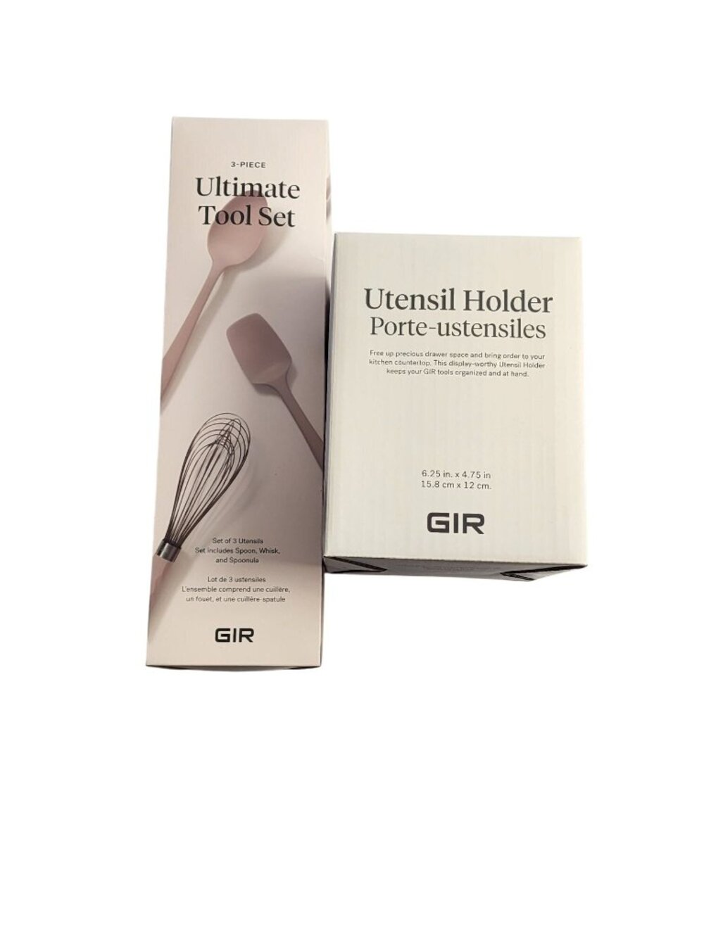 GIR Utensil Holder & 3 Piece Ultimate Kitchen Tool Set, NEW